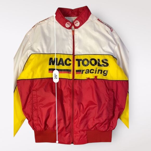 MAC Racing Gear by Swingster Vintage Mac Tools Racing Jacket Size M - Picture 7 of 15